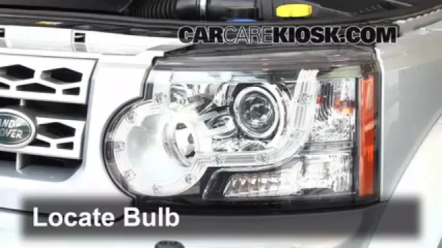 2011 Land Rover LR4 HSE 5.0L V8 Éclairage Feux de croisement (remplacer l'ampoule)